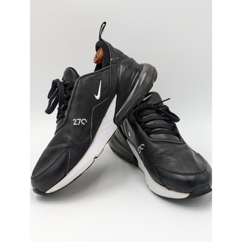 Men's Nike Air Max 270 Black White BQ6171-001 GUC US 9